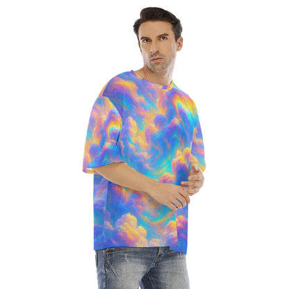 Men's Drop Shoulder T-shirt With Short Sleeve