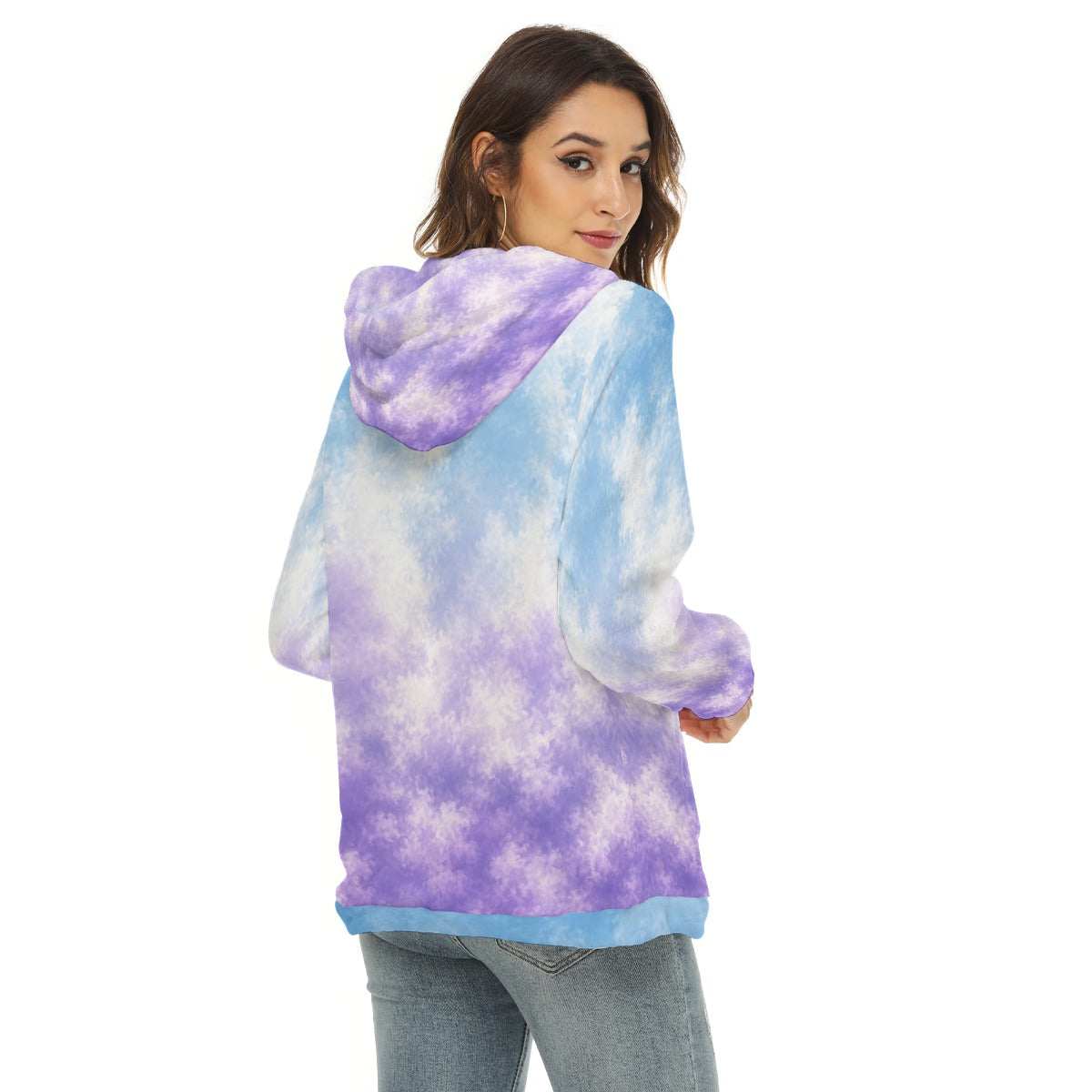 Women’s Borg-Fleece Half-Zip Hoodie - view 4