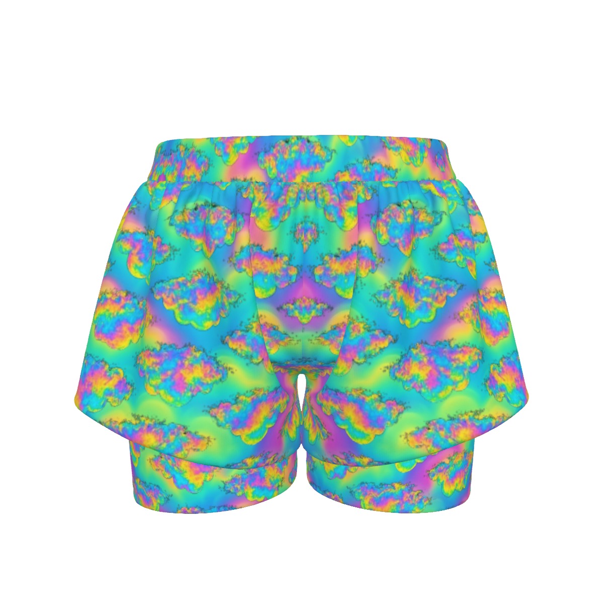 Unisex Sports Lined Shorts