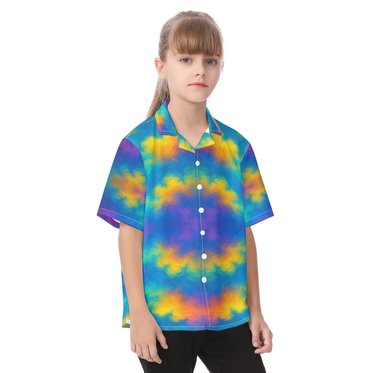 Unisex Kid's Hawaiian Vacation Shirt | 115GSM Cotton poplin