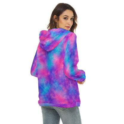 Women’s Borg-Fleece Half-Zip Hoodie - view 4