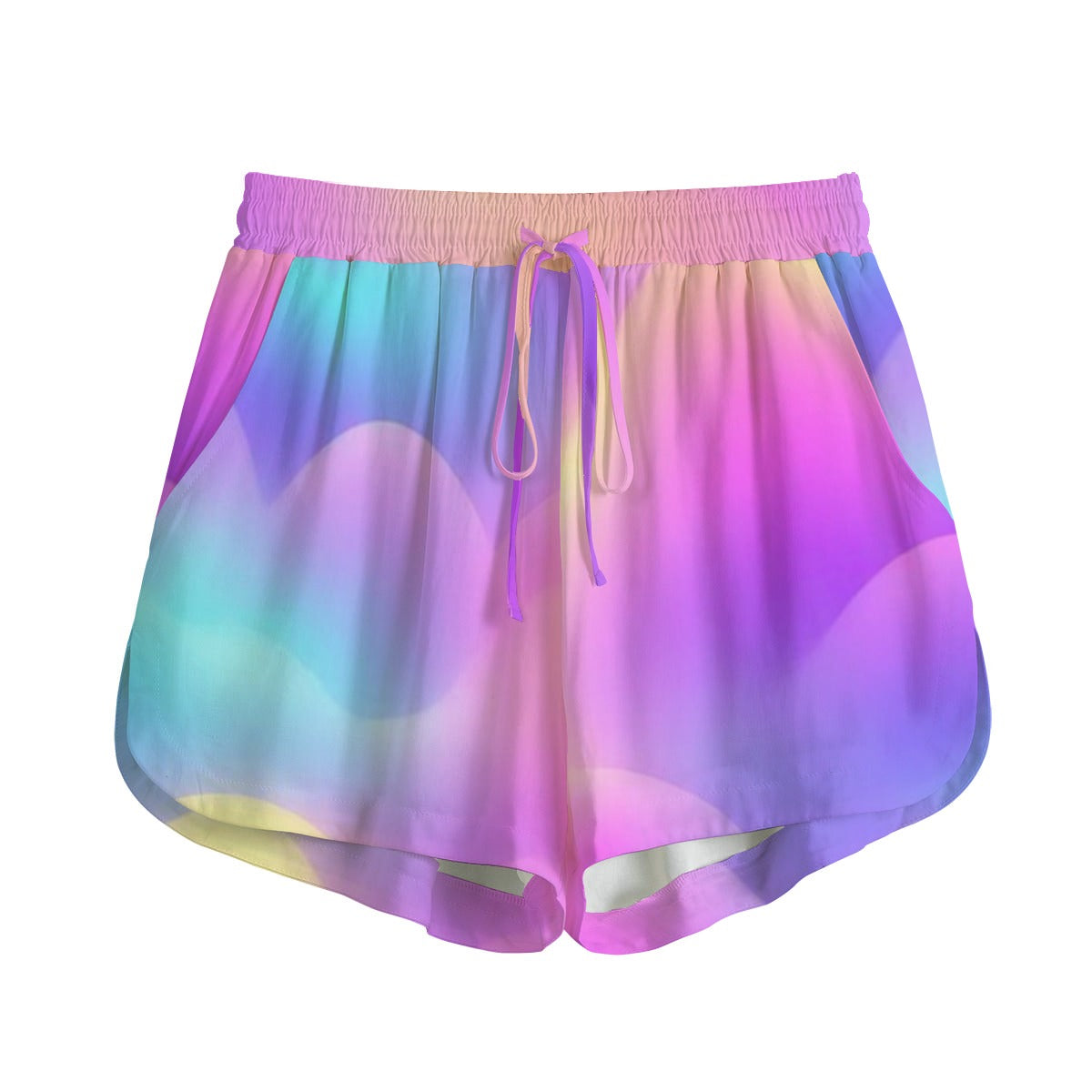 Women's Shorts With Drawstring | Rayon