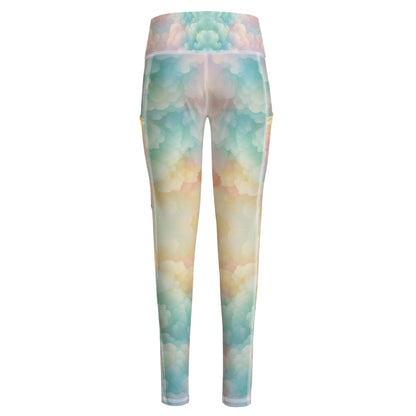 Women's Yoga Leggings With Side Pockets|210GSM