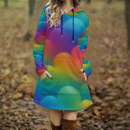 Women's Longline Hoodie Dress
