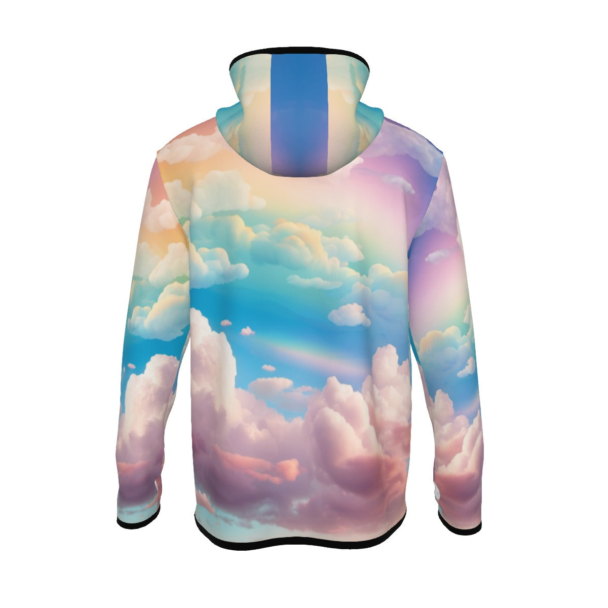 Men's Stylish Hoodie with Thumb Hole Design - view 2