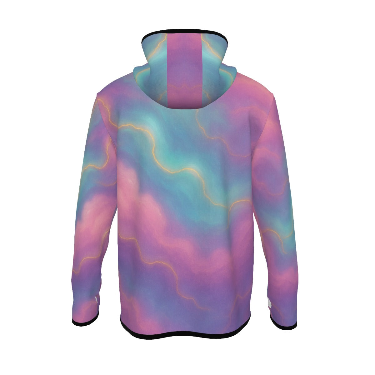 Men's Stylish Hoodie with Thumb Hole Design - view 2