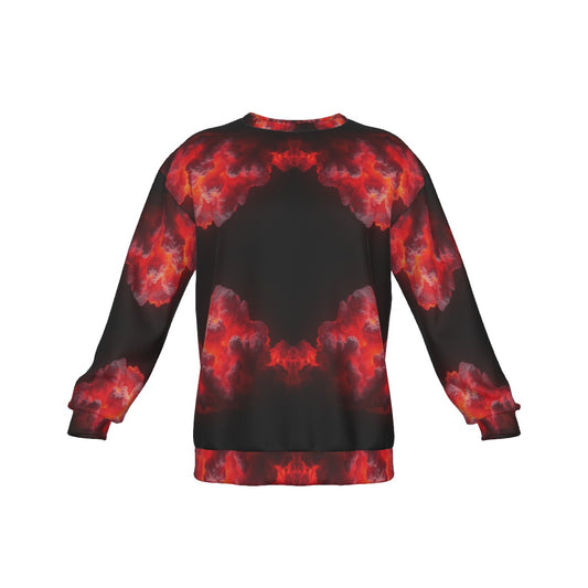 Men's Drop Shoulder Round Neck Long-Sleeved Sweatshirt