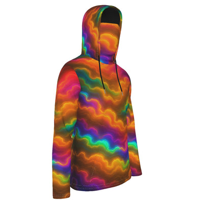 Men's Pullover Hoodie With Mask - view 4