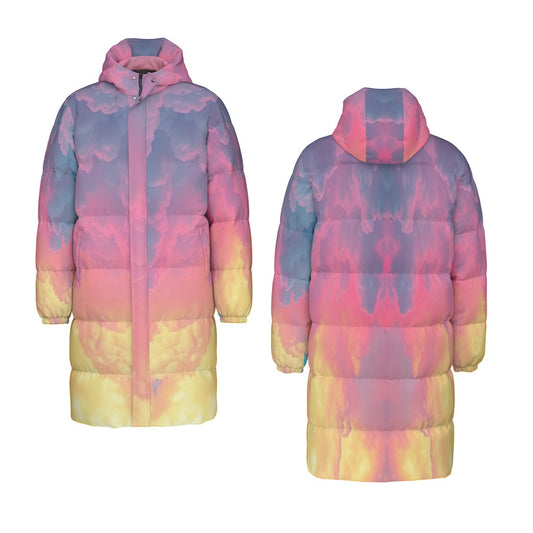 Unisex Long Down Jacket