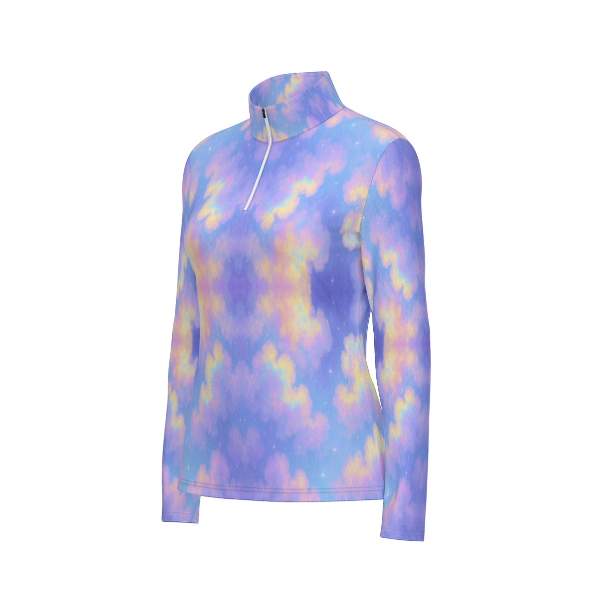 Women's Sports Collar Jersey With Long Sleeve