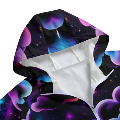 Unisex Windbreaker Long Jacket