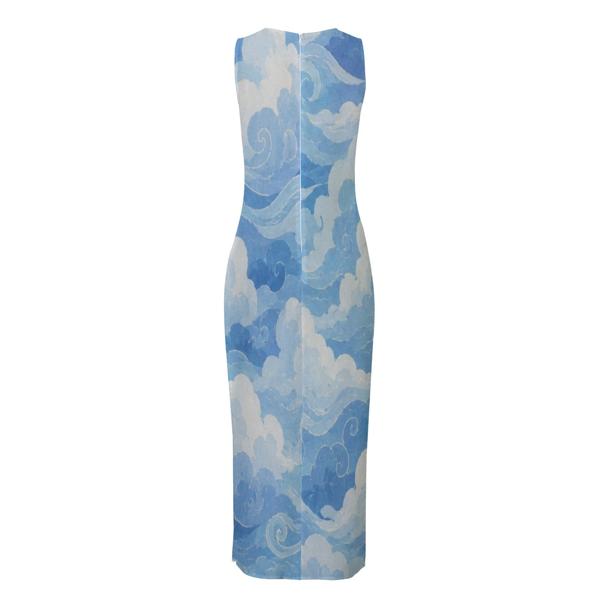 Women's Beach Perspective Chiffon Sleeveless Dress by O’Nimbus – view 2