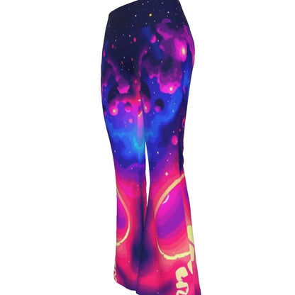 All-over print Women's Flare Yoga Pants