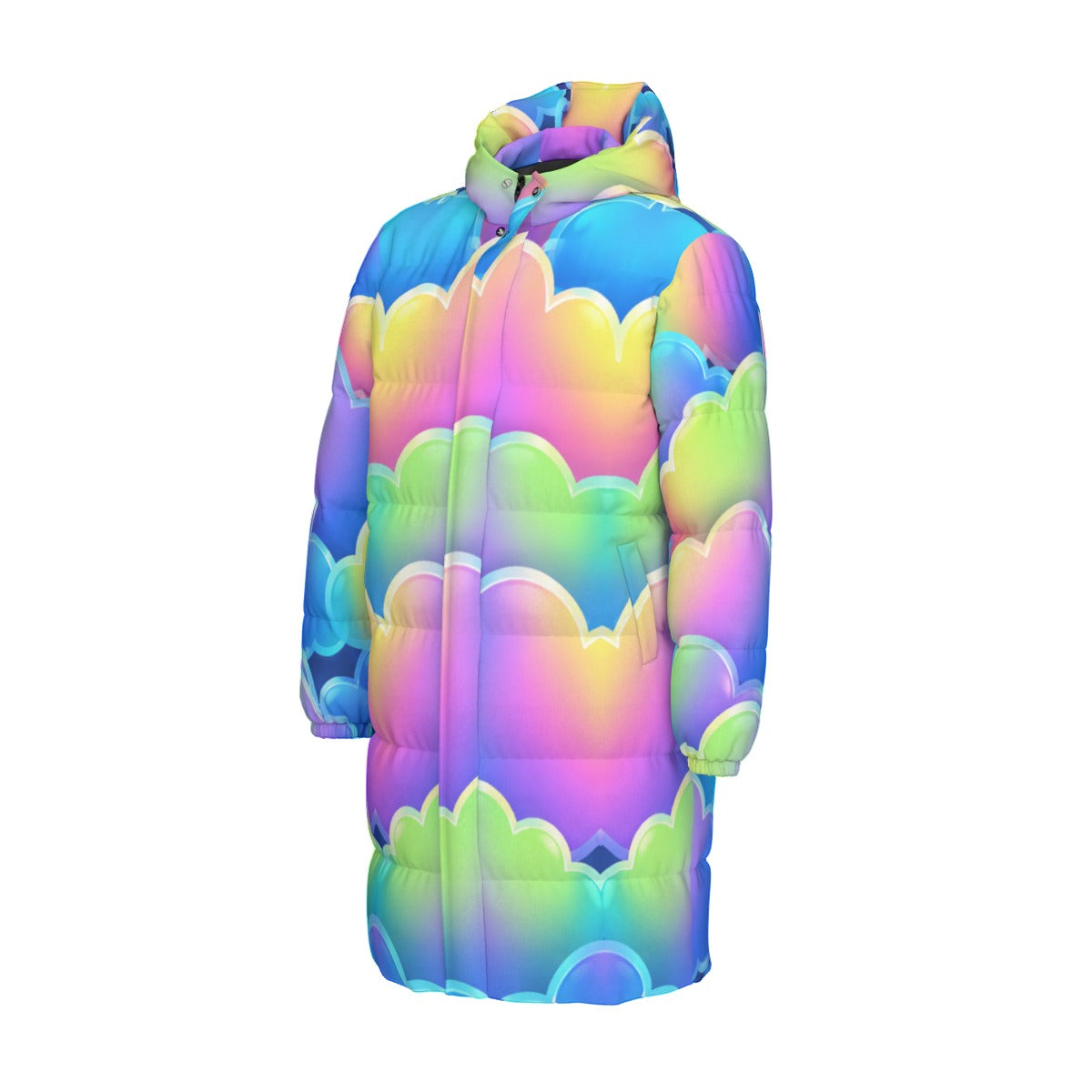 Unisex Long Down Jacket