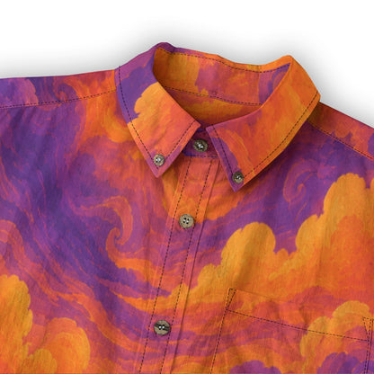 Men's Casual Lapel Long Sleeve Shirt|125GSM Cotton