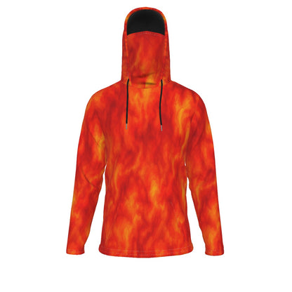 Men's Pullover Hoodie With Mask - view 1