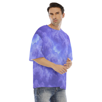 Men's Drop Shoulder T-shirt With Short Sleeve