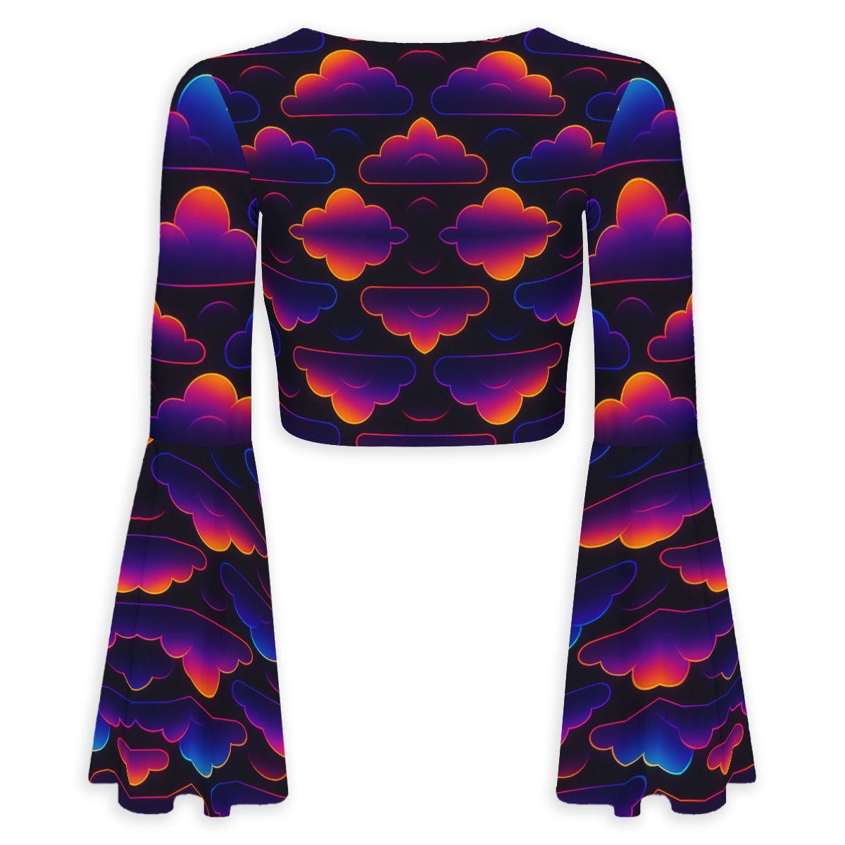 Women's Breathable And Comfortable Top With Bell Sleeve