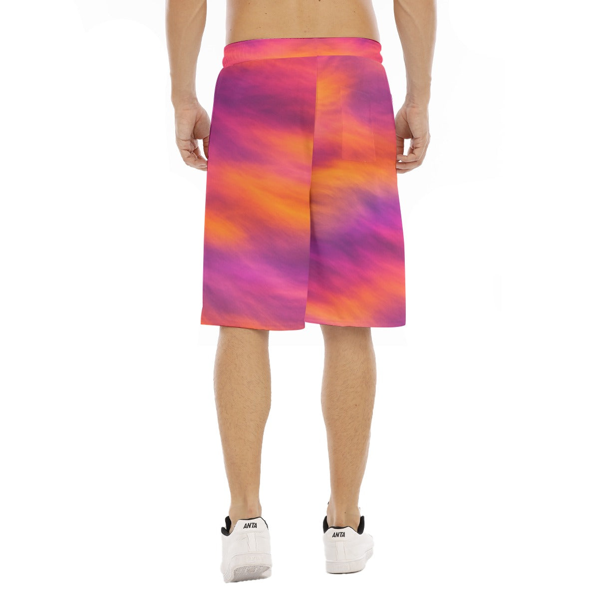 Men's Tether Loose Shorts With Pocket