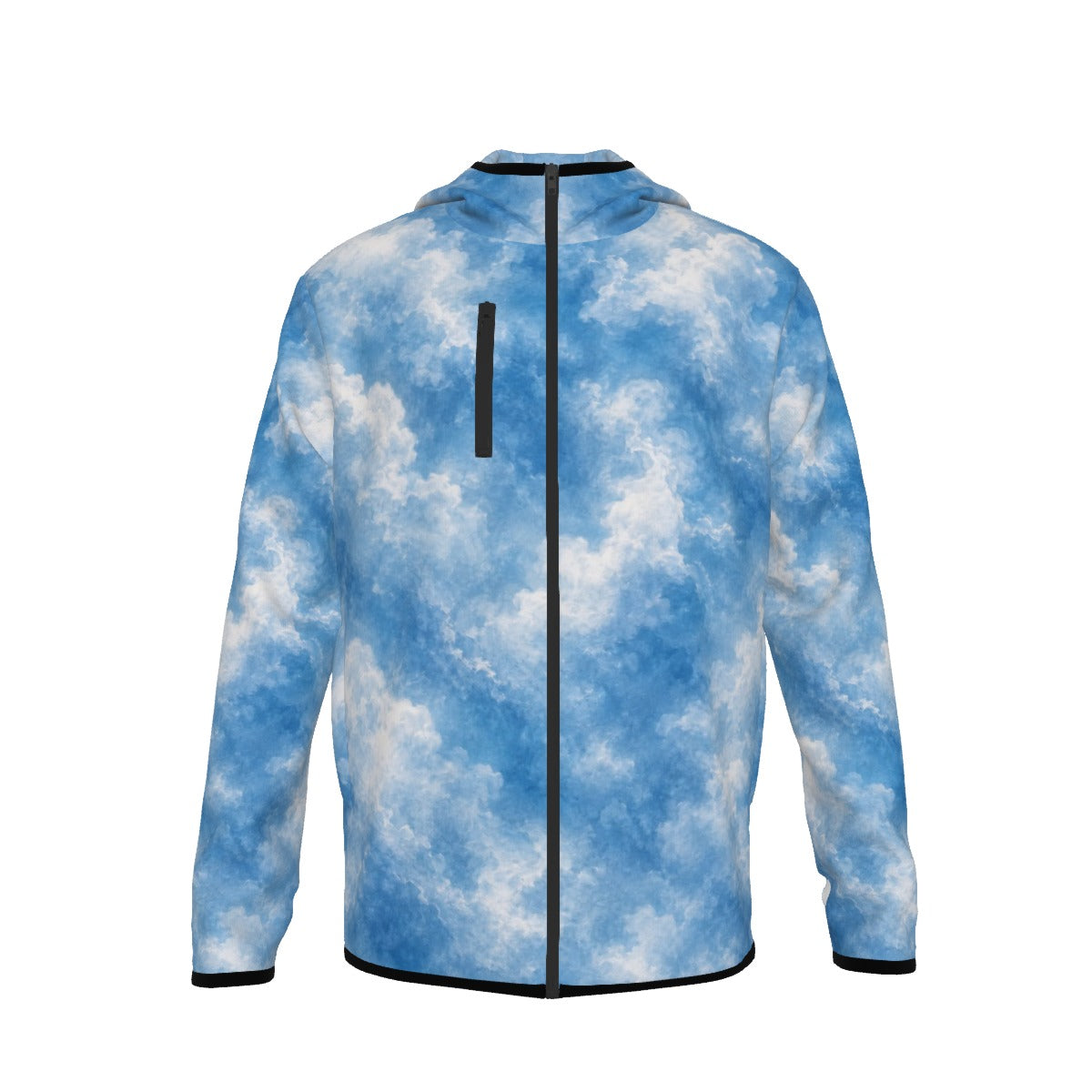 Men's Stylish Hoodie with Thumb Hole Design - view 1