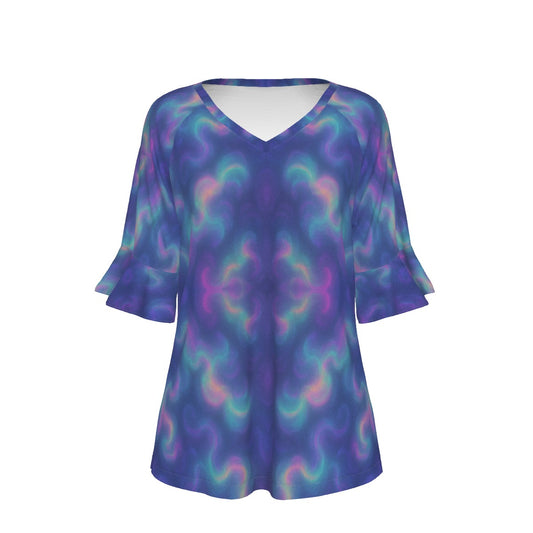 Women's T-shirt With Bell Sleeve