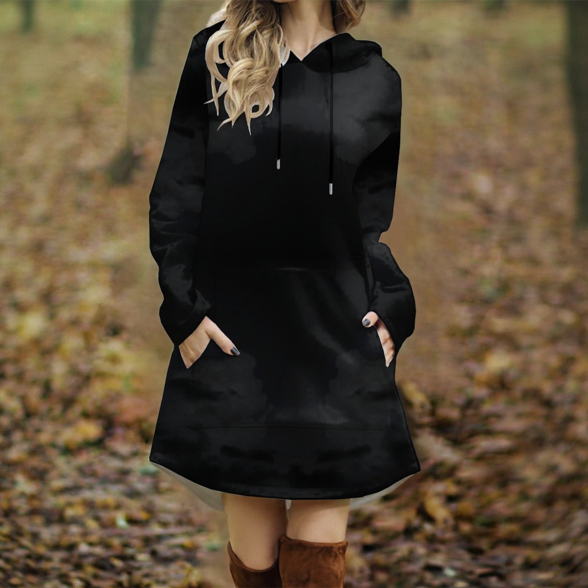 Women's Longline Hoodie Dress