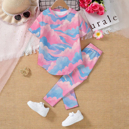 Kids' Casual Top and Pants Set