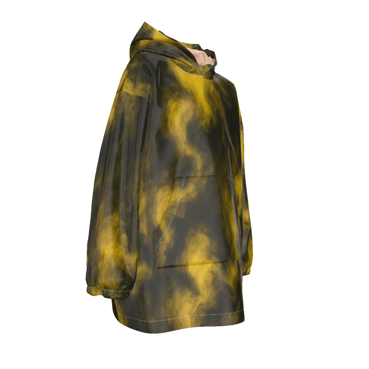 Unisex Kid's Sherpa Fleece Hoodie Blanket