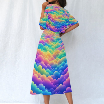 Women's Elastic Waist Dress