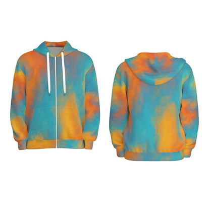 Unisex Zip Hooded Sweatshirt