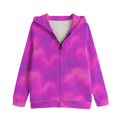 Unisex Kid's Zip Up Raglan Sleeve Hoodie | 310GSM Cotton