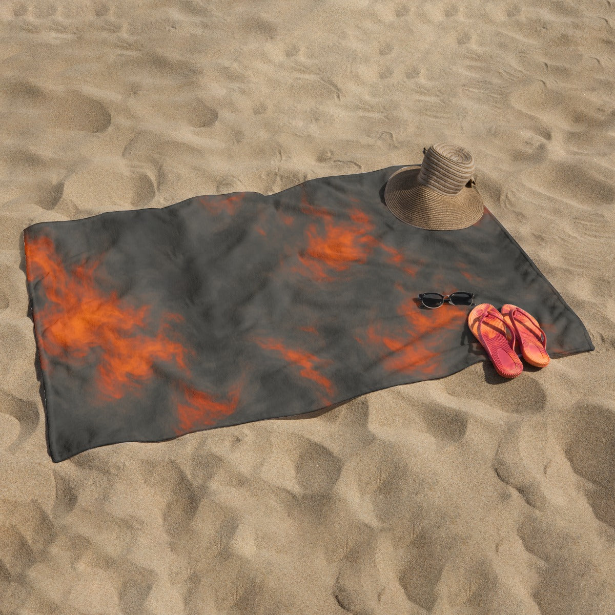 Unisex Adult Beach towel Vertical Style For the USA|320GSM