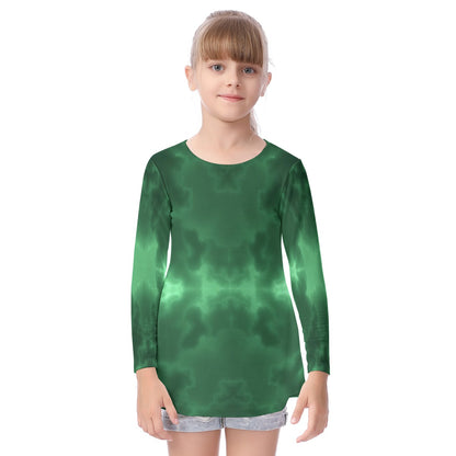 Unisex Kid's Long Sleeve O-neck T-shirt