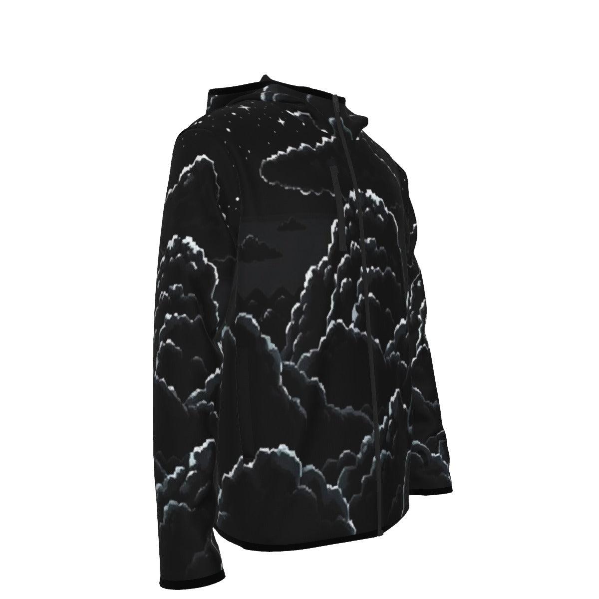 Men's Stylish Hoodie with Thumb Hole Design - view 4