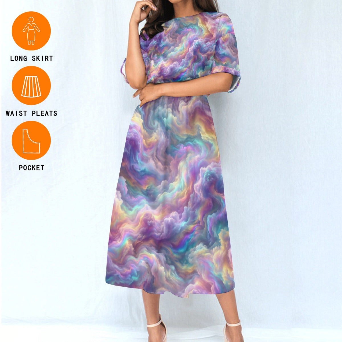 Women's Elastic Waist Dress
