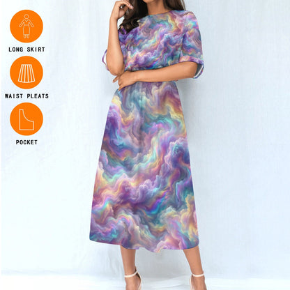Women's Elastic Waist Dress