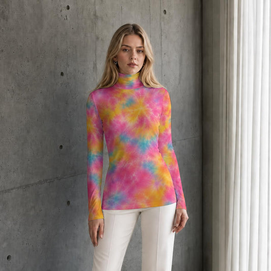 Women’s High-Neck Long-Sleeve Top - view 1