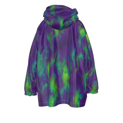 Unisex Kid's Sherpa Fleece Hoodie Blanket