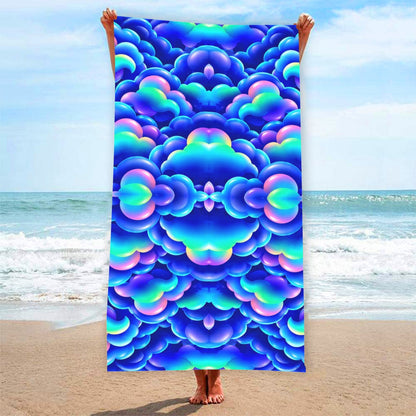 Adult Beach towel Vertical Style Printed in USA|320GSM