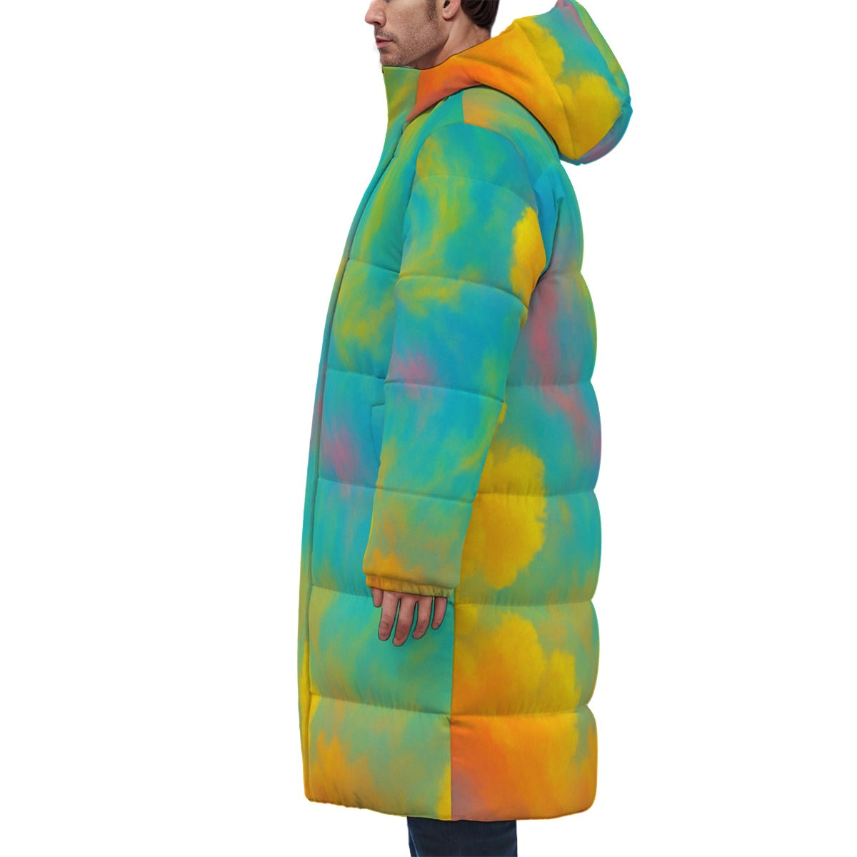 Unisex Long Down Jacket
