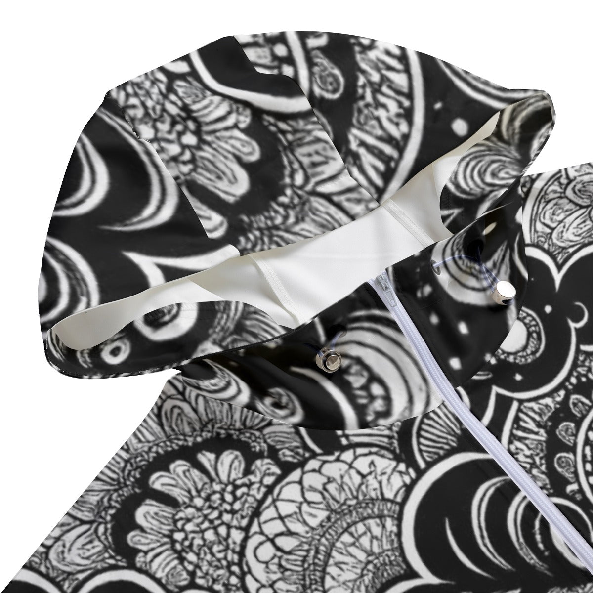 Unisex Pullover Jacket With Zipper Closure