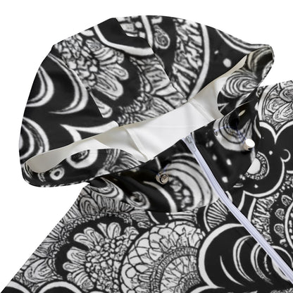 Unisex Pullover Jacket With Zipper Closure