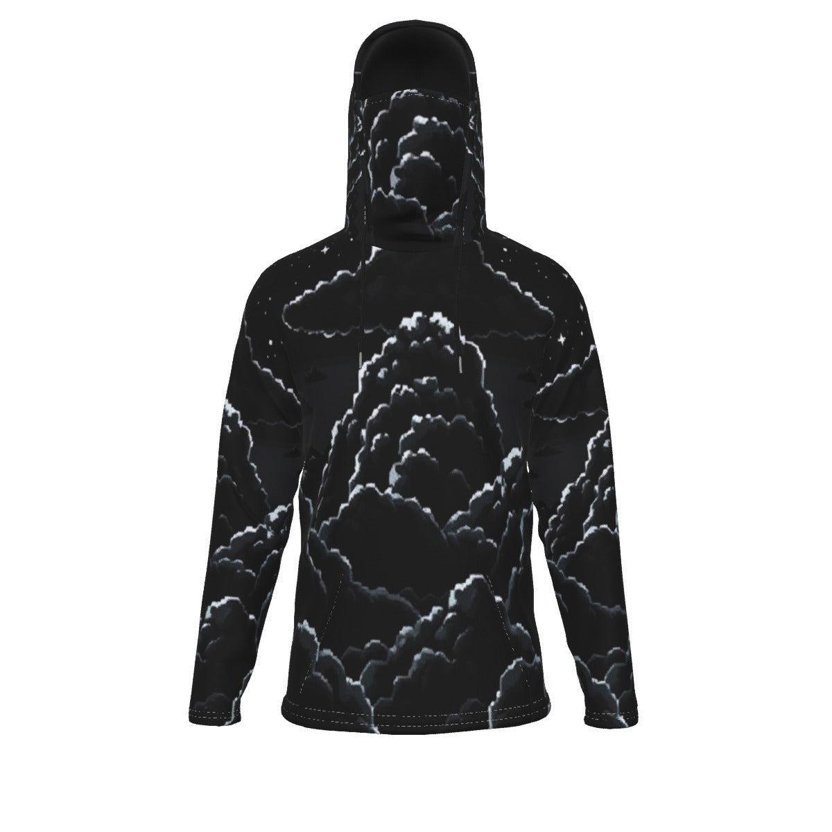 Men's Pullover Hoodie With Mask - view 1