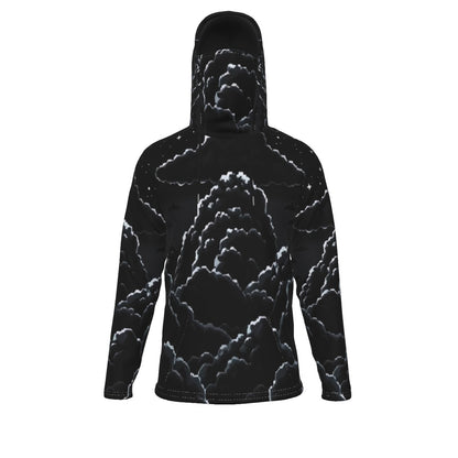 Men's Pullover Hoodie With Mask - view 1