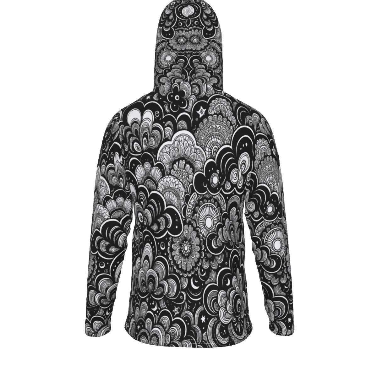Men's Pullover Hoodie With Mask - view 2