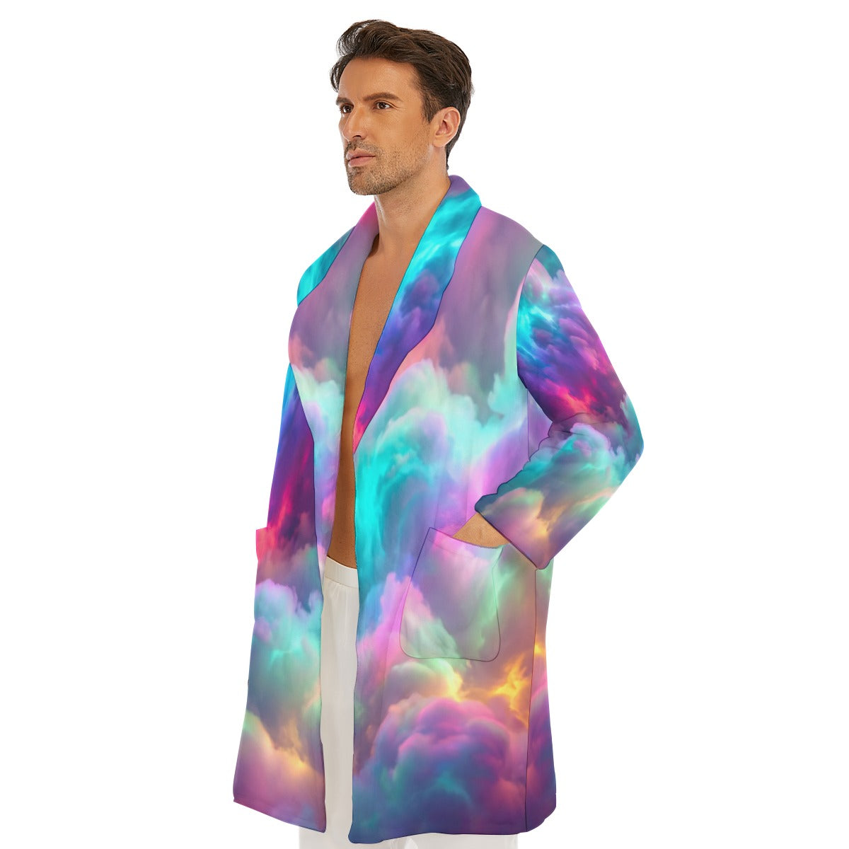Men's Borg Fleece Robe