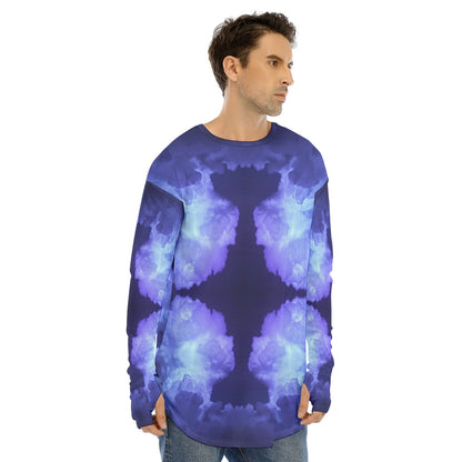 Men's Fingerless Long Sleeve T-shirt
