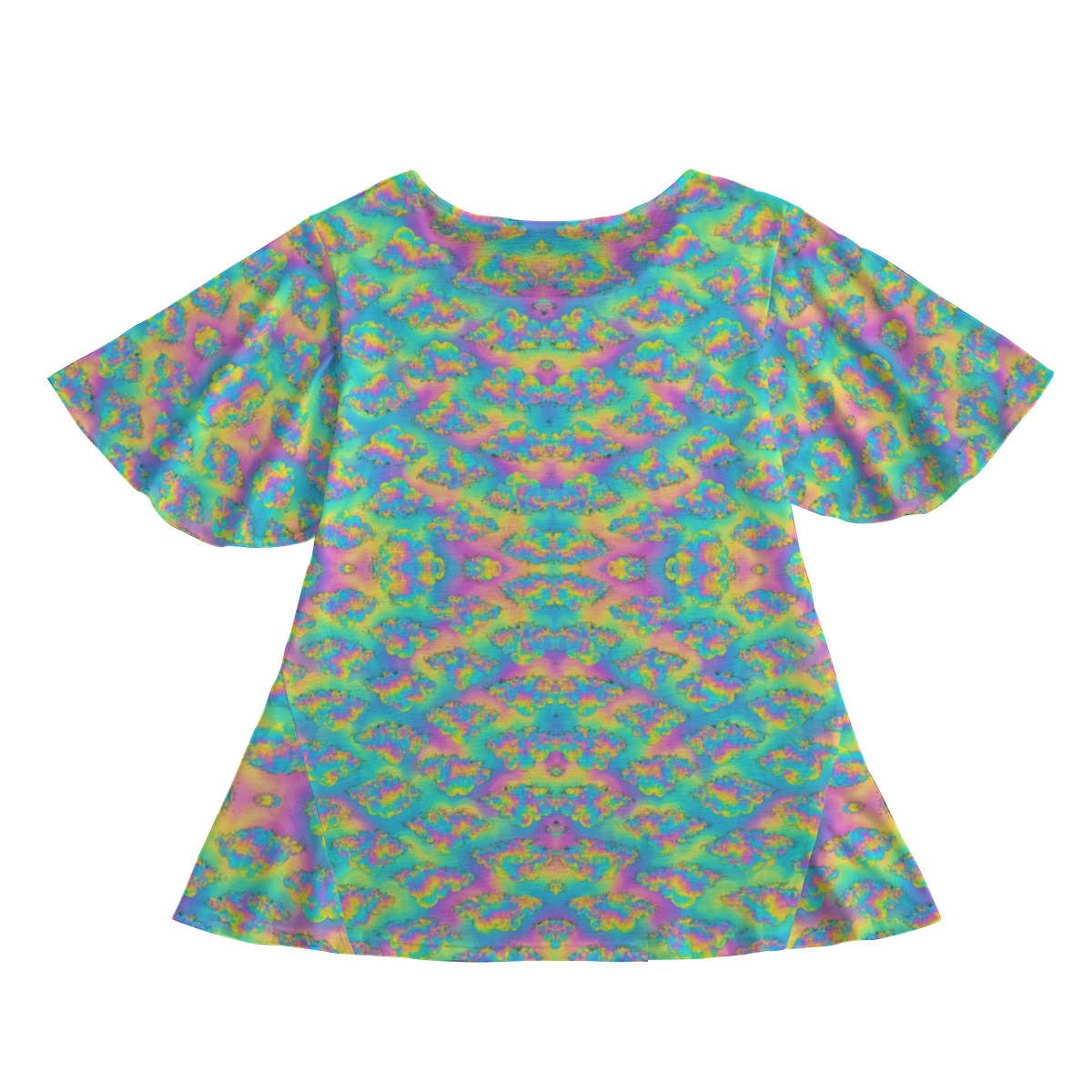 Women's Round Neck T-shirt With Short Sleeve