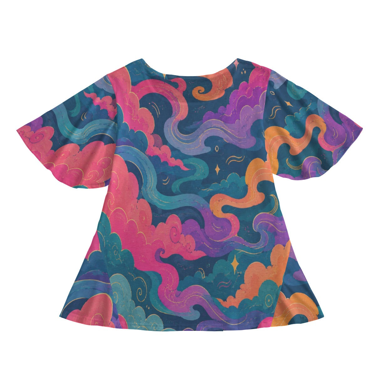 Women's Round Neck T-shirt With Short Sleeve