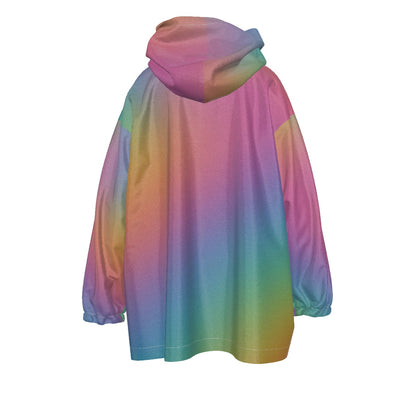 Unisex Kid's Sherpa Fleece Hoodie Blanket